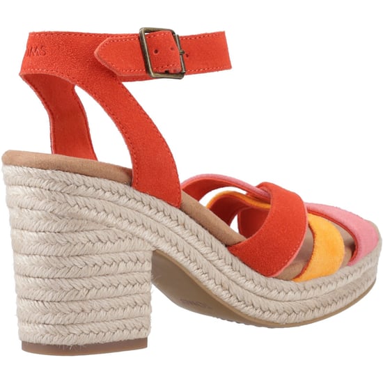 TOMS Majorca Strappy Dames Sandalen Van Leer Met Vlammenprint - Image 2
