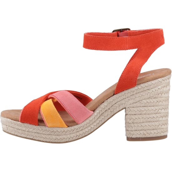 TOMS Majorca Strappy Dames Sandalen Van Leer Met Vlammenprint - Image 4