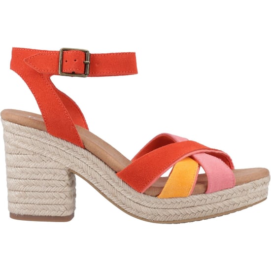 TOMS Majorca Strappy Dames Sandalen Van Leer Met Vlammenprint - Image 5