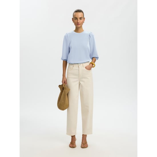 Selected Femme slwtenny 3/4 sweat top noos 16082379 cashmere blue - Image 5