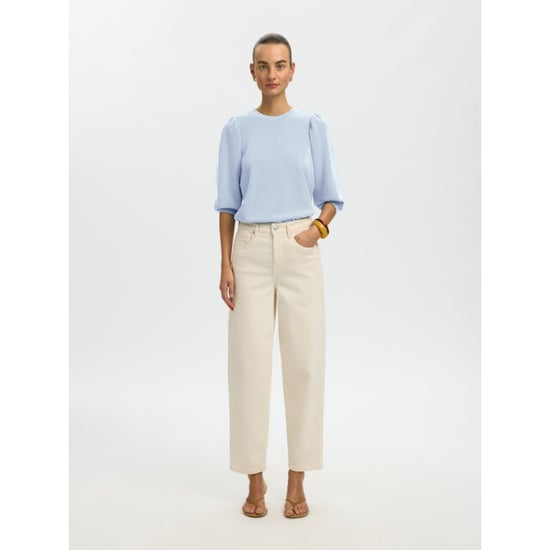 Selected Femme slwtenny 3/4 sweat top noos 16082379 cashmere blue - Image 6