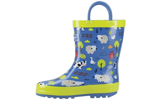 Cotswold Puddle Kids Waterproof Pull On Wellington Boots - Image 5