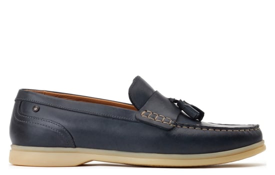 Base London Bonito Mens Leather Loafer Shoes - Image 1