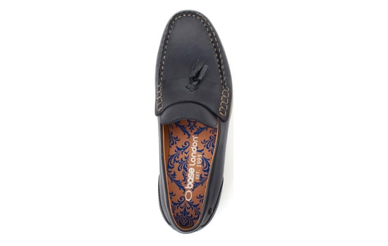 Base London Bonito Mens Leather Loafer Shoes - Image 5