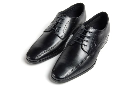 Pod Duke Mens Leather Derby Shoes - Image 5