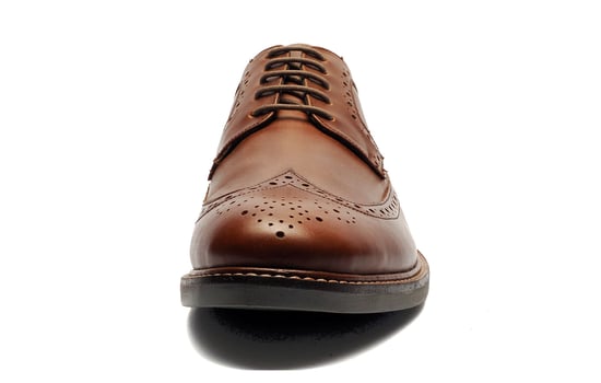 Ben Sherman Mens Leather Brogue Shoes (Sample) - Image 5