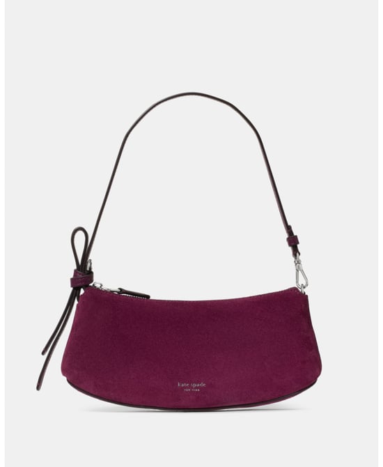 Loop Suede Pochette Bag - Image 1