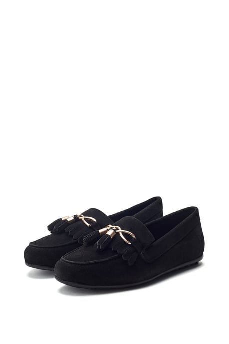 Essana Black Loafers - Image 4
