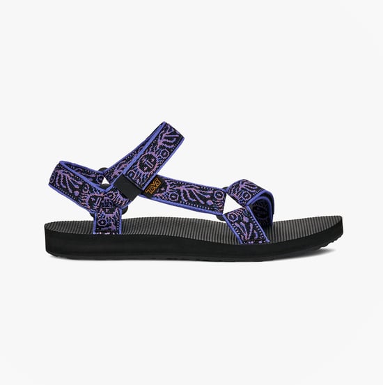 Teva Original Universal Womens Ankle Strap Sandals Windy Summer Dazzling Blue - Image 1