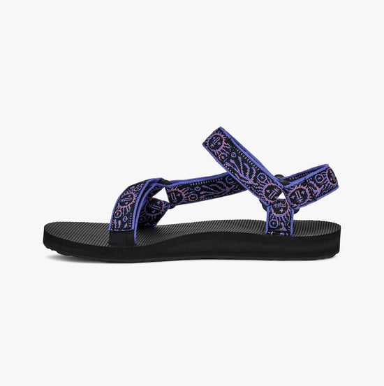 Teva Original Universal Womens Ankle Strap Sandals Windy Summer Dazzling Blue - Image 2