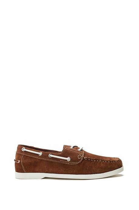 Eleesa Tan Boat Shoes - Image 1