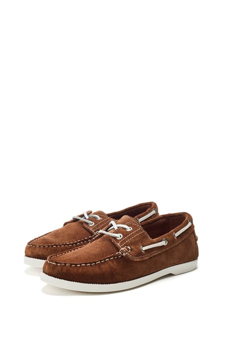Eleesa Tan Boat Shoes - Image 2