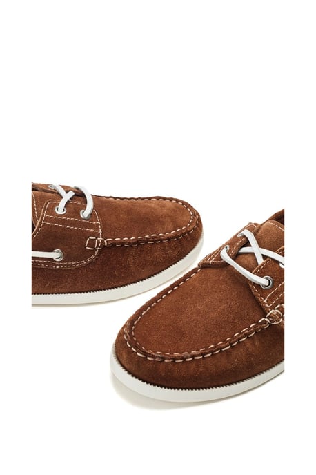 Eleesa Tan Boat Shoes - Image 4