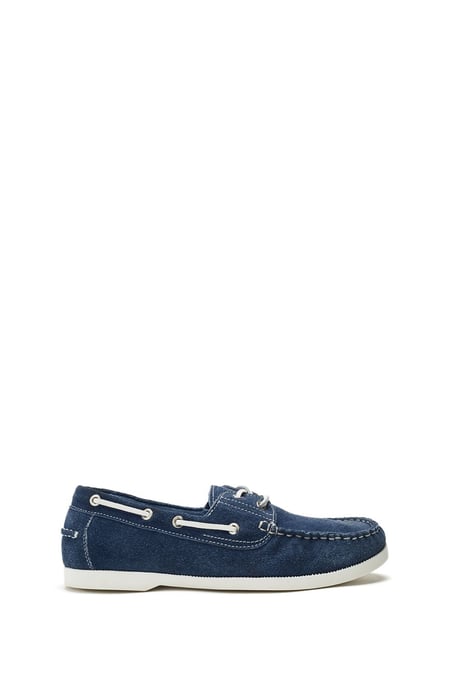 Eleesa Denim Boat Shoes - Image 1