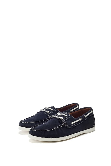 Eleesa Navy Boat Shoes - Image 2