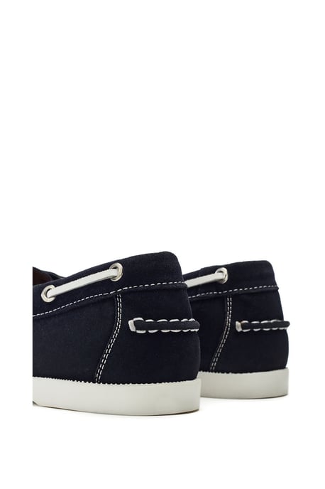 Eleesa Navy Boat Shoes - Image 3