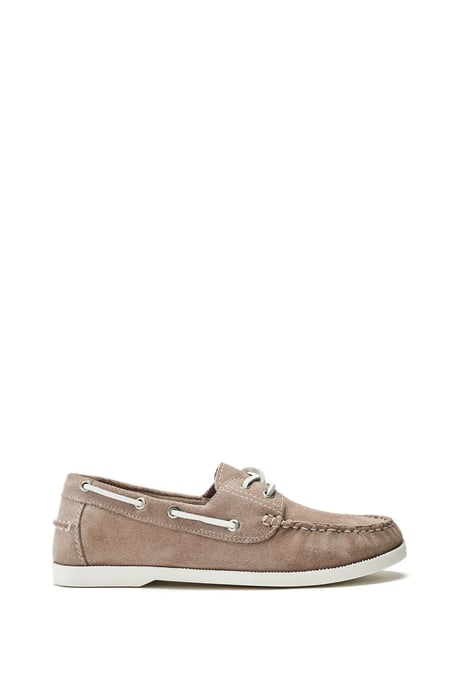 Eleesa Stone Boat Shoes - Image 1