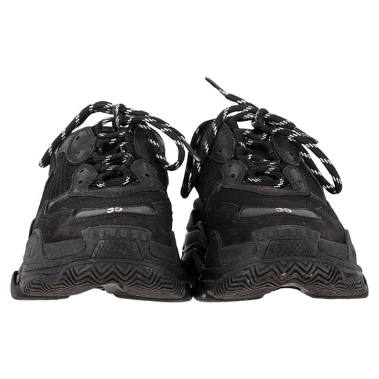 Balenciaga Triple S Sneakers in Black Polyester - Image 2