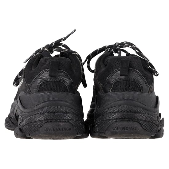 Balenciaga Triple S Sneakers in Black Polyester - Image 5
