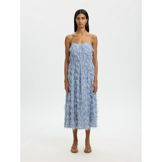 Selected Femme slfmyline regular midi strap dress 16100869 dusty - Image 2
