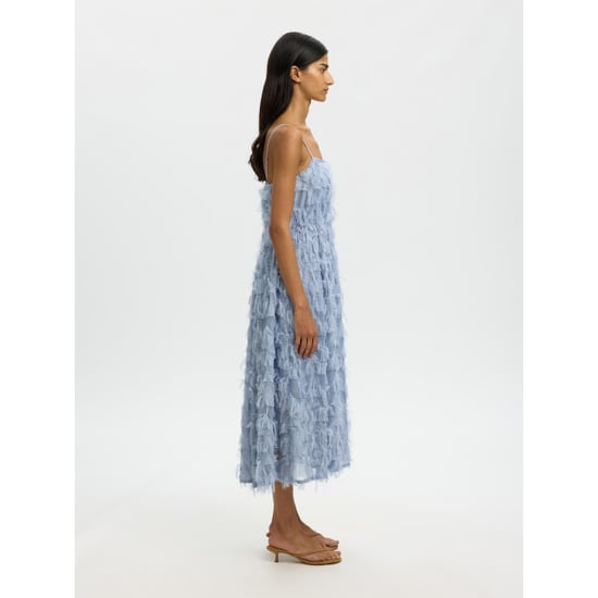 Selected Femme slfmyline regular midi strap dress 16100869 dusty - Image 4