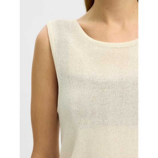 Selected Femme slfmoon sus sl knit top b 16093769 birch - Image 5