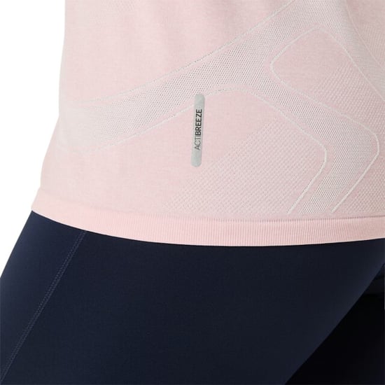 Asics Road seamless ss top hardloop t-shirt korte mouw zomer dames - - Image 2
