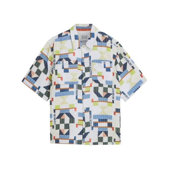 Scotch & Soda Overhemd korte mouw 182227 - Image 1
