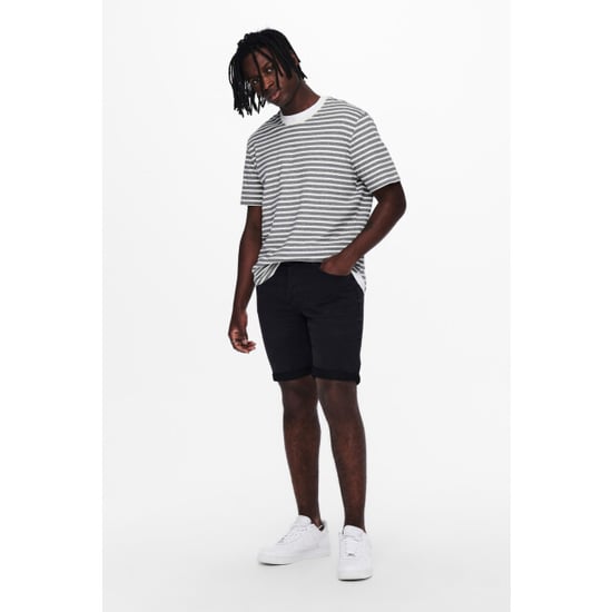Only & Sons onsply reg blk jog sht pk 8581 22018581 denim - Image 3