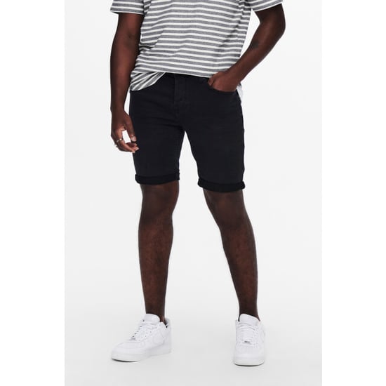 Only & Sons onsply reg blk jog sht pk 8581 22018581 denim - Image 4