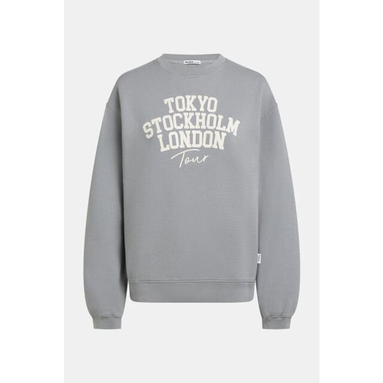 Penn & Ink S26f1827 815-05 penn en ink sweater print monument ecru - Image 2