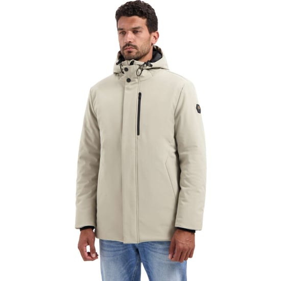 No Excess Jacket long soft shell stone - Image 1