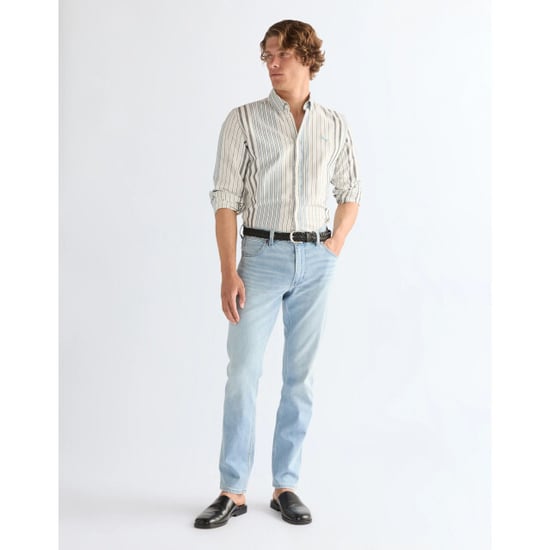 Wrangler Greensboro heren regular straight-fit jeans firelight blue - Image 3