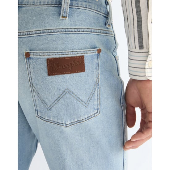 Wrangler Greensboro heren regular straight-fit jeans firelight blue - Image 4