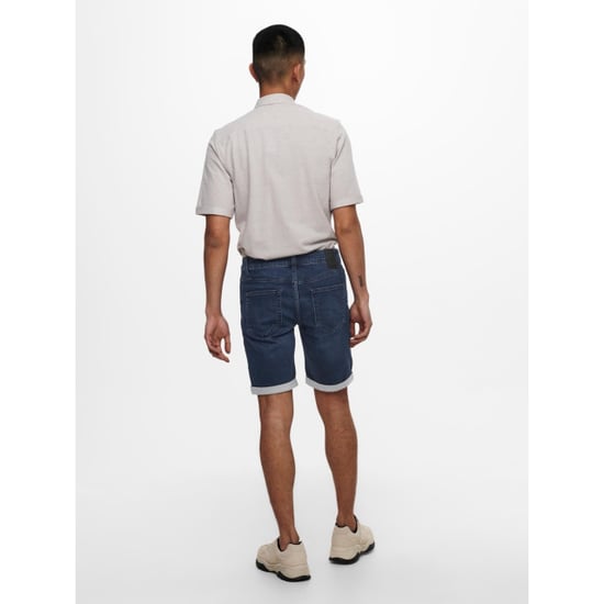 Only & Sons Onsply life reg d blue jog pk 8582 blue denim - Image 3