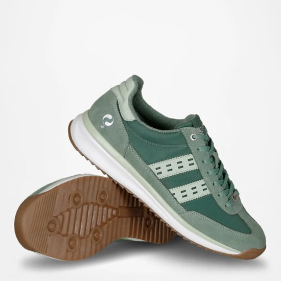 Q1905 Sneaker boston pro lichtgroen/ donkergroen - Image 2