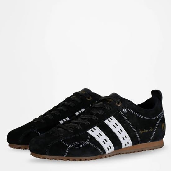 Q1905 Sneaker typhoon sp zwart/ wit/ gum - Image 5