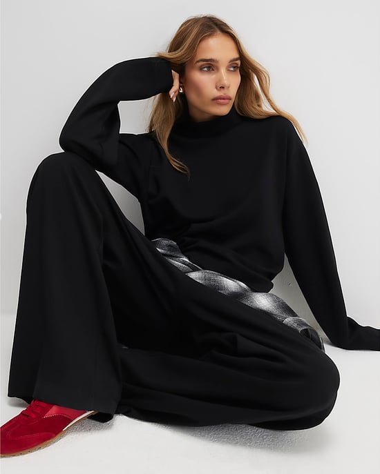 River Island Womens Top Black Funnel Neck - Image 4