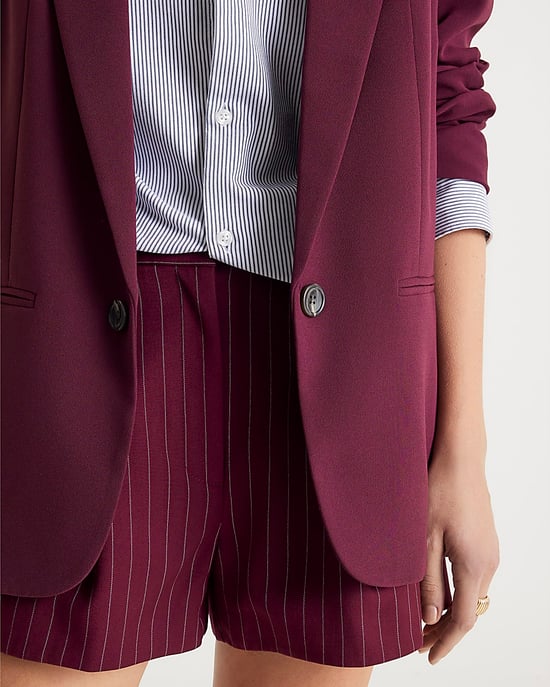 River Island Womens Blazer Red Edge To Edge Style - Image 4