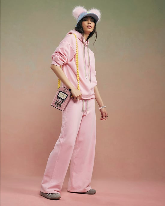 River Island Womens Joggers Pink Year Zero Embellished Cord - Image 2