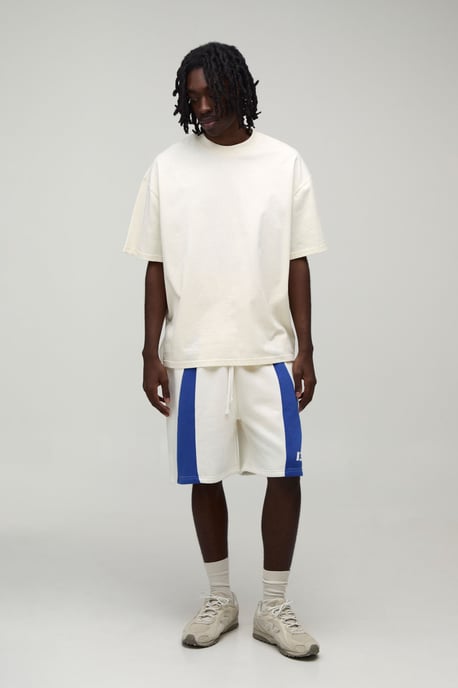 Regular Fit Moto Jersey Shorts - Image 4
