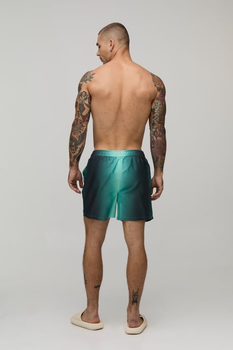 Ombre Mid Length Swim Short - Image 2