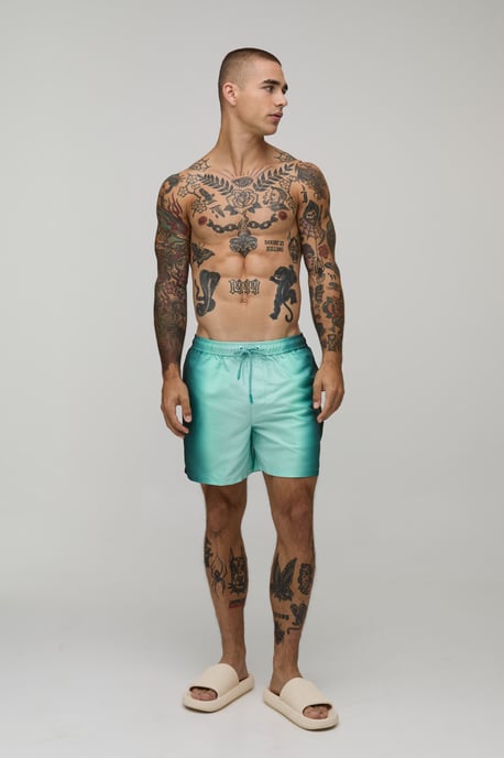 Ombre Mid Length Swim Short - Image 4