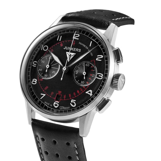Junkers 6970-2 Men’s Quartz Watch Stainless Steel Case Classic Dial Leather Strap Water Resistant - Image 2