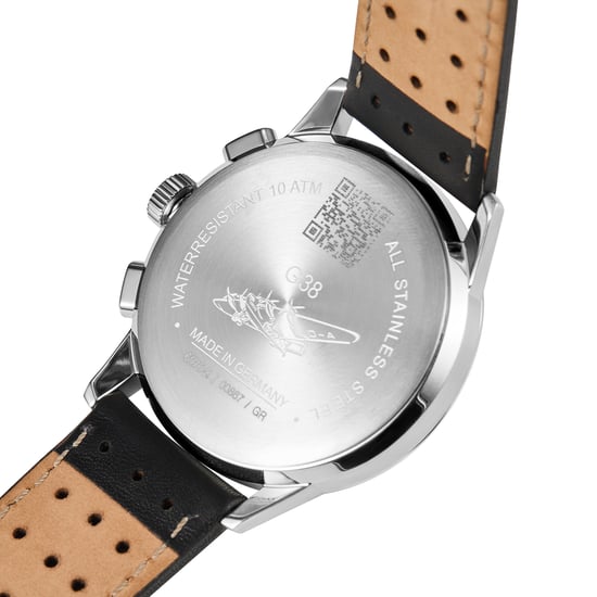 Junkers 6970-2 Men’s Quartz Watch Stainless Steel Case Classic Dial Leather Strap Water Resistant - Image 4
