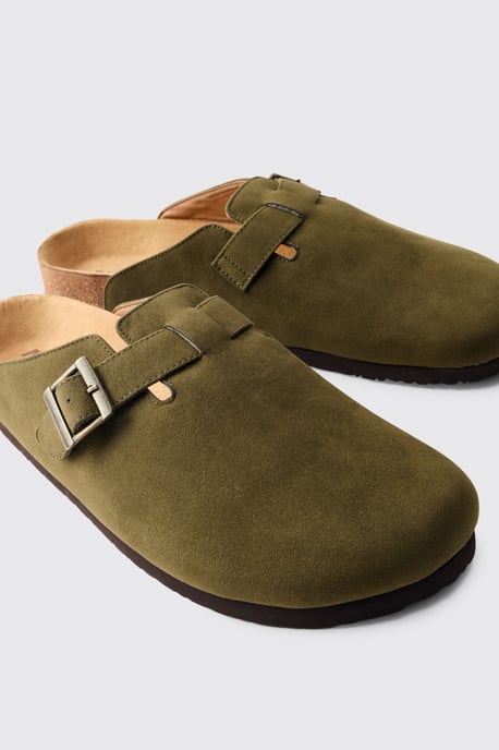 Faux Suede Mule - Image 3