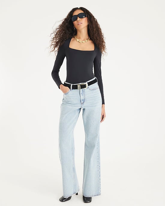 River Island Womens Bodysuit 2 Pack Black Long Sleeve - Image 3
