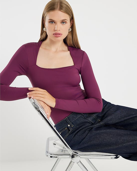 River Island Womens Bodysuit 2 Pack Black Long Sleeve - Image 4