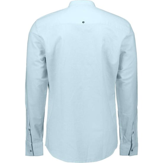 No Excess Shirt with linen granddad sky - Image 3