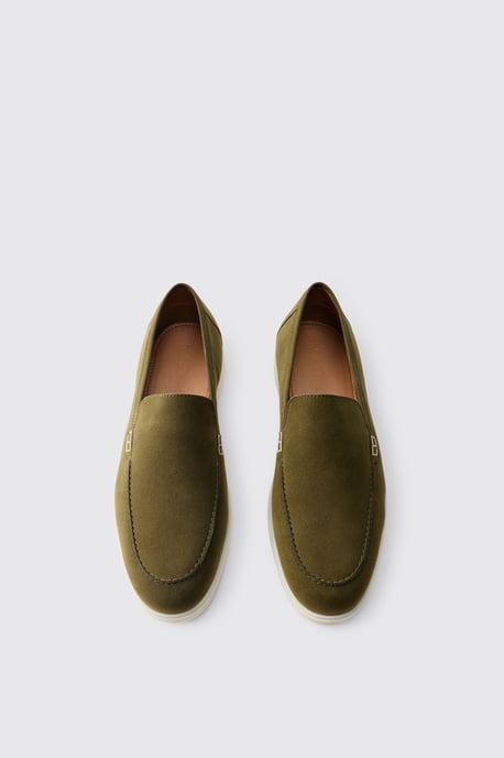 Faux Suede Loafer - Image 4